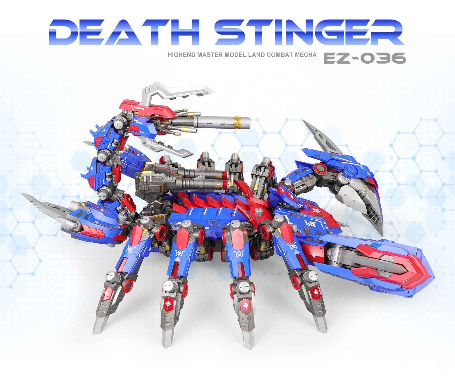 プラモ組み立て済み4点 Amazon | ZA MODEL 1/72 DEATH STINGER EZ-036 ブルーVer. 未